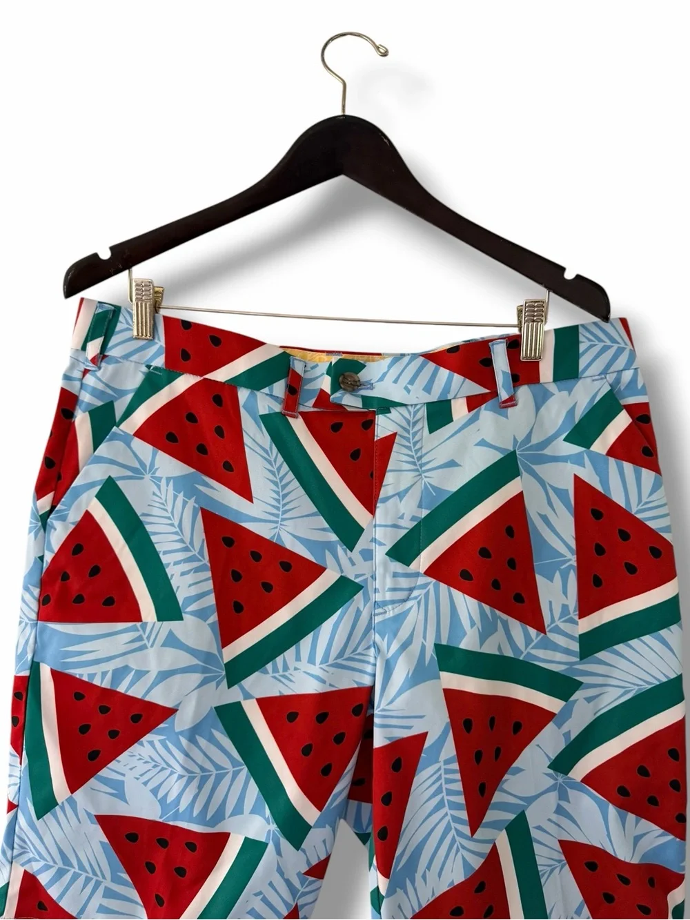 Loudmouth Men's Watermelon Print Shorts Golf Funny 4th of July Vacation Size 36